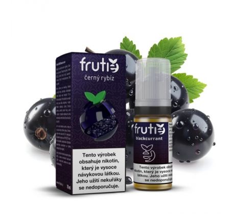 Liquid Frutie 50/50 - Černý rybíz (Blackcurrant) 10ml - 12mg