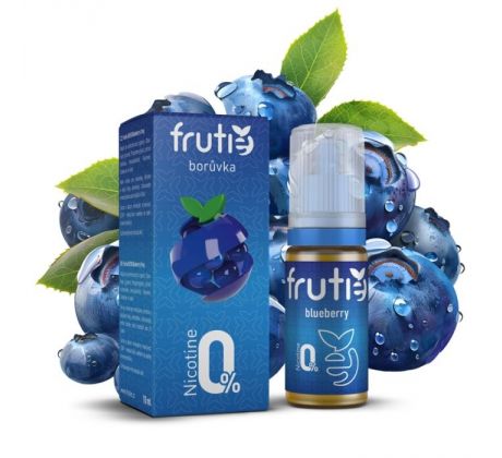 Liquid Frutie 50/50 - Borůvka (Blueberry) 10ml - 0mg