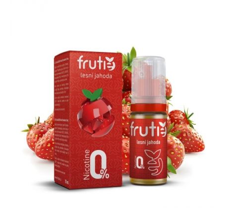 Liquid Frutie 50/50 - Lesní jahoda (Forest Strawberry) 10ml - 0mg