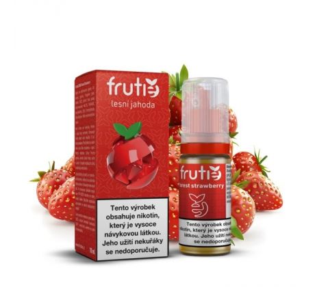 Liquid Frutie 50/50 - Lesní jahoda (Forest Strawberry) 10ml - 12mg
