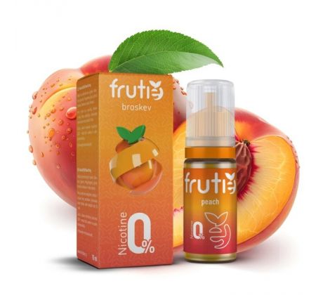Liquid Frutie 50/50 - Broskev (Peach) 10ml - 0mg