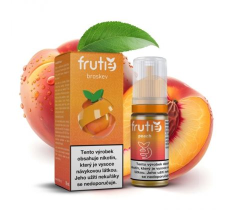 Liquid Frutie 50/50 - Broskev (Peach) 10ml - 12mg