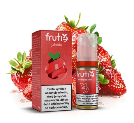 Liquid Frutie 50/50 - Jahoda (Strawberry) 10ml - 6mg