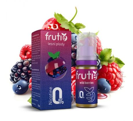 Liquid Frutie 50/50 - Lesní plody (Wild Berries) 10ml - 0mg