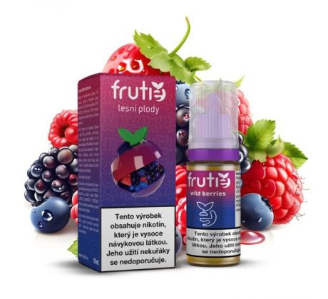 Liquid Frutie 50/50 - Lesní plody (Wild Berries) 10ml - 6mg