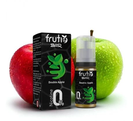 Liquid Frutie BAR Juice - Dvojité jablko (Double Apple) 10ml - 0mg