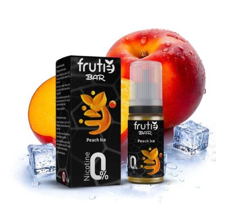 Liquid Frutie BAR Juice - Chladivá broskev (Peach Ice) 10ml - 0mg