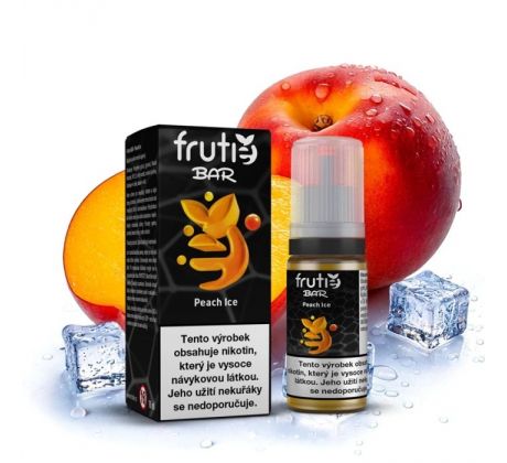 Liquid Frutie BAR Juice - Chladivá broskev (Peach Ice) 10ml - 10mg
