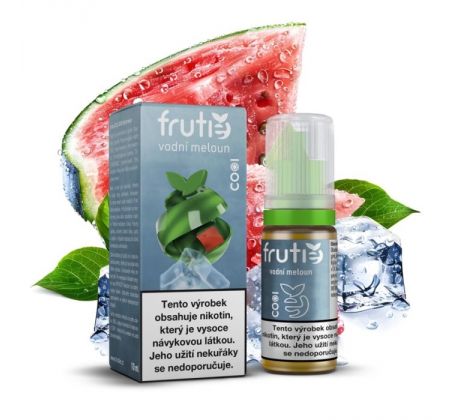 Liquid Frutie COOL 50/50 - Vodní meloun (Watermelon) 10ml - 18mg