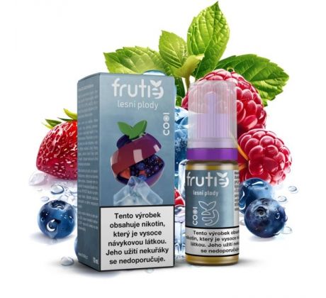 Liquid Frutie COOL 50/50 - Lesní plody (Wild Berries) 10ml - 3mg