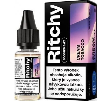 Liquid Ritchy SALT Cream Tobacco 10ml - 20mg