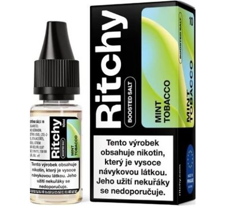 Liquid Ritchy SALT Mint Tobacco 10ml - 20mg