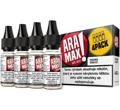 Liquid ARAMAX 4Pack Virginia Tobacco 4x10ml-6mg