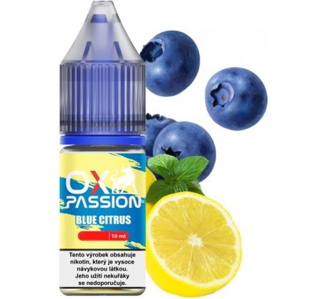 Liquid OXVA OX PASSION Salts Blue Citrus 10ml - 20mg