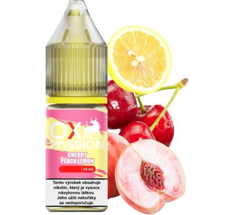 Liquid OXVA OX PASSION Salts Cherry Peach Lemon 10ml - 20mg