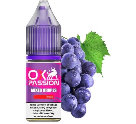 Liquid OXVA OX PASSION Salts Mixed Grapes 10ml - 20mg