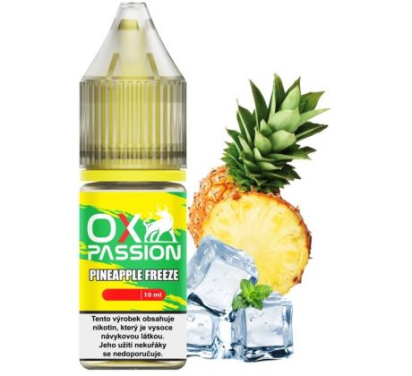 Liquid OXVA OX PASSION Salts Pineapple Freeze 10ml - 10mg