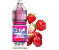 Liquid OXVA OX PASSION Salts Strawberry Raspberry Cherry 10ml - 20mg