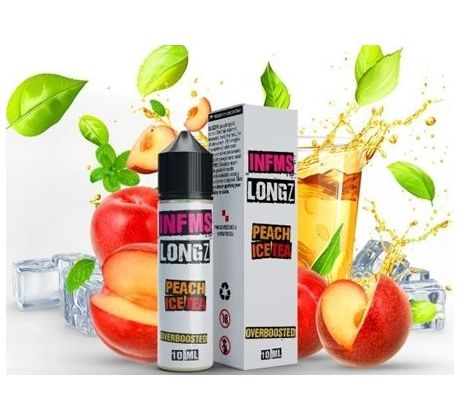 Příchuť Infamous LongZ S&V 10ml Peach Ice Tea