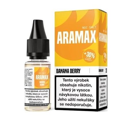 Liquid Aramax SALT Banana Berry 10ml - 10mg