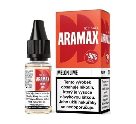 Liquid Aramax SALT Melon Lime 10ml - 20mg