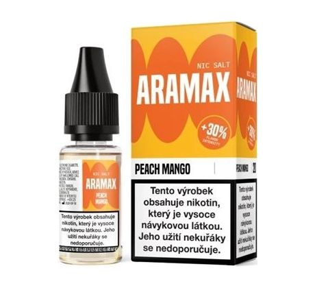 Liquid Aramax SALT Peach Mango 10ml - 20mg
