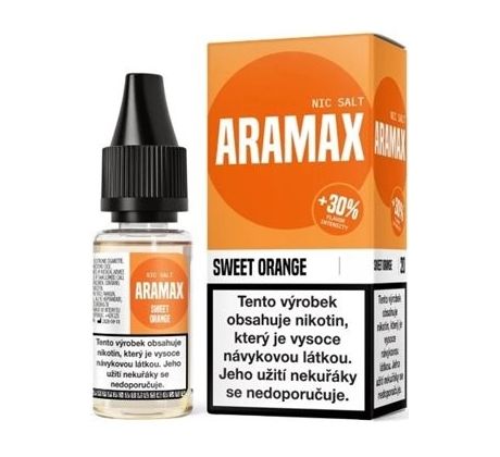 Liquid Aramax SALT Sweet Orange 10ml - 20mg