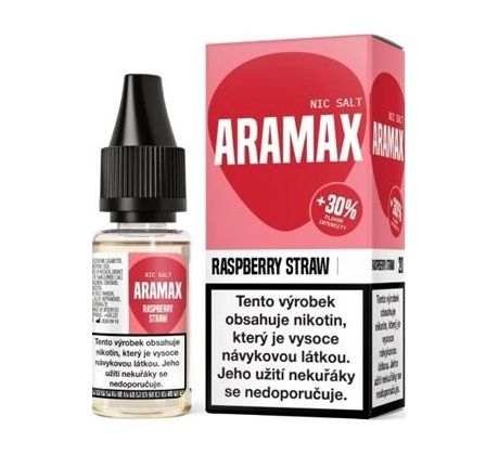 Liquid Aramax SALT Raspberry Straw 10ml - 20mg