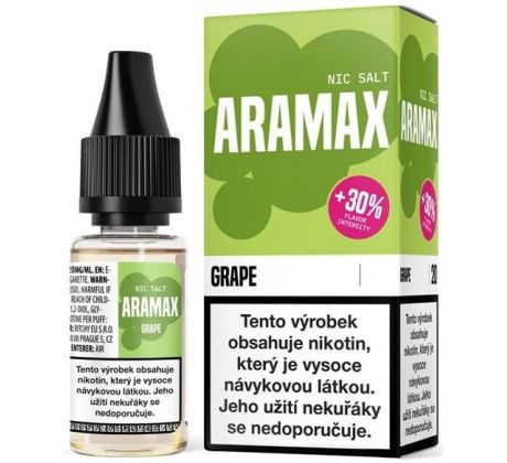 Liquid Aramax SALT Grape 10ml - 10mg