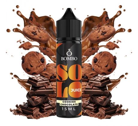 Příchuť Bombo Solo Juice S&V 15ml Cookies Chocolate (Čokoládové cookies)