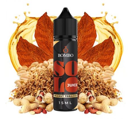 Příchuť Bombo Solo Juice S&V 15ml Peanut Tobacco (Tabák s arašídy)