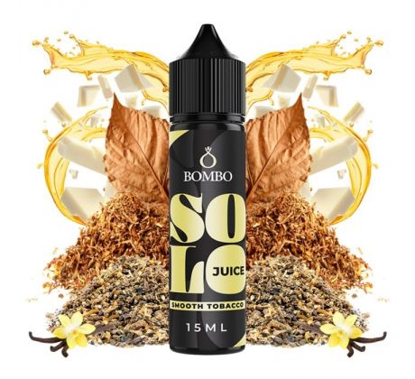 Příchuť Bombo Solo Juice S&V 15ml Smooth Tobacco (Jemná tabáková směs)