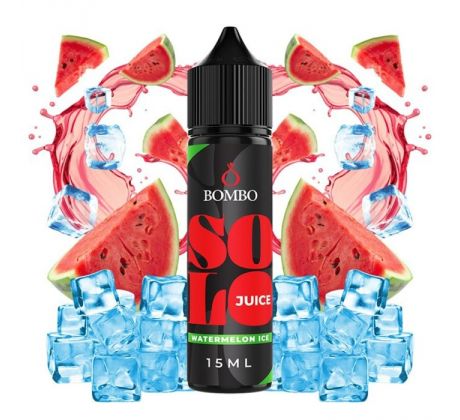 Příchuť Bombo Solo Juice S&V 15ml Watermelon Ice (Ledový vodní meloun)
