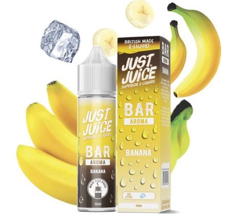 Příchuť Just Juice Bar Range S&V 10ml Banana (Banán)