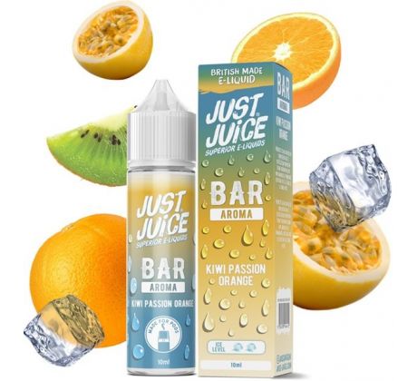 Příchuť Just Juice Bar Range S&V 10ml Kiwi Passion Orange (Kiwi, marakuja a pomeranč)ra)