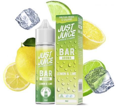 Příchuť Just Juice Bar Range S&V 10ml Lemon & Lime (Citron & limetka)