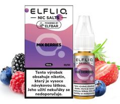 Liquid ELFLIQ Nic SALT Mixed Berries 10ml - 10mg