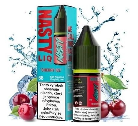Liquid Nasty LIQ Salt Cherry ICE 10ml - 10mg (Třešeň, led)