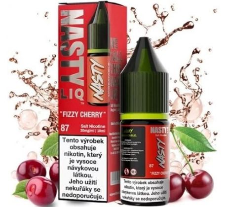 Liquid Nasty LIQ Salt Fizzy Cherry 10ml - 10mg (Třešeň, Soda)