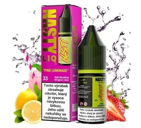 Liquid Nasty LIQ Salt Pink Lemonade 10ml - 10mg (Jahoda, Citron, Limonáda)