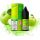 Liquid Nasty Salt Green Ape 10ml - 20mg (Zelené jablko)
