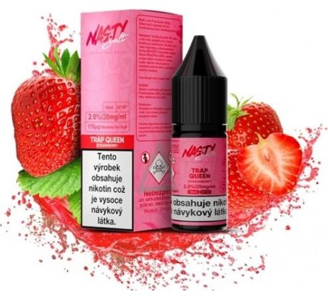 Liquid Nasty Salt Trap Queen 10ml - 20mg (Jahody)