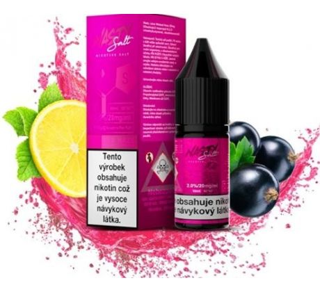 Liquid Nasty Salt Wicked Haze 10ml - 20mg (Černý rybíz, citrón)