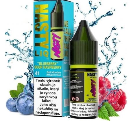 Liquid Nasty LIQ Salt Blueberry Sour Raspberry 10ml - 20mg (Borůvka, malina)