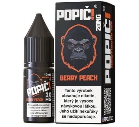 Liquid POPIČ! Salt Berry Peach 10ml-20mg