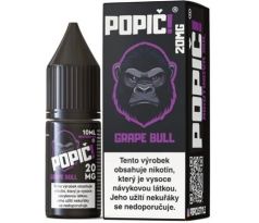 Liquid POPIČ! Salt Grape Bull 10ml-20mg