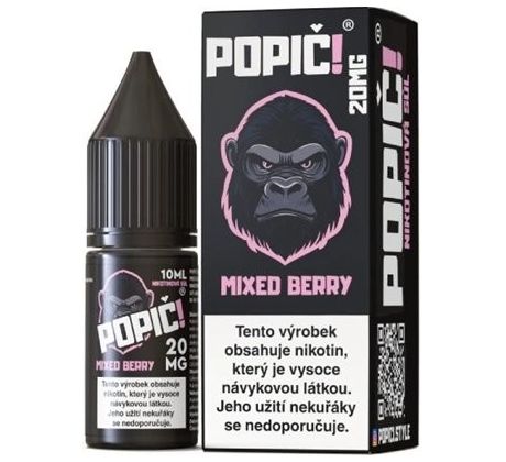 Liquid POPIČ! Salt Mixed Berry 10ml-20mg