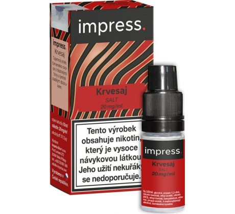 Liquid IMPRESS SALT Krvesaj 10ml - 20mg