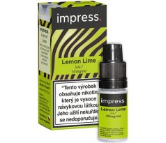 Liquid IMPRESS SALT Lemon Lime 10ml - 10mg