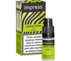 Liquid IMPRESS SALT Lemon Lime 10ml - 5mg